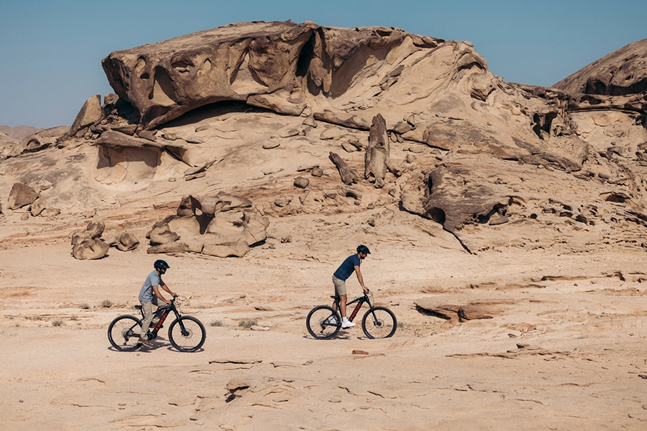 Biking Adventure - Electric Wadi Ride - Southern Dunes