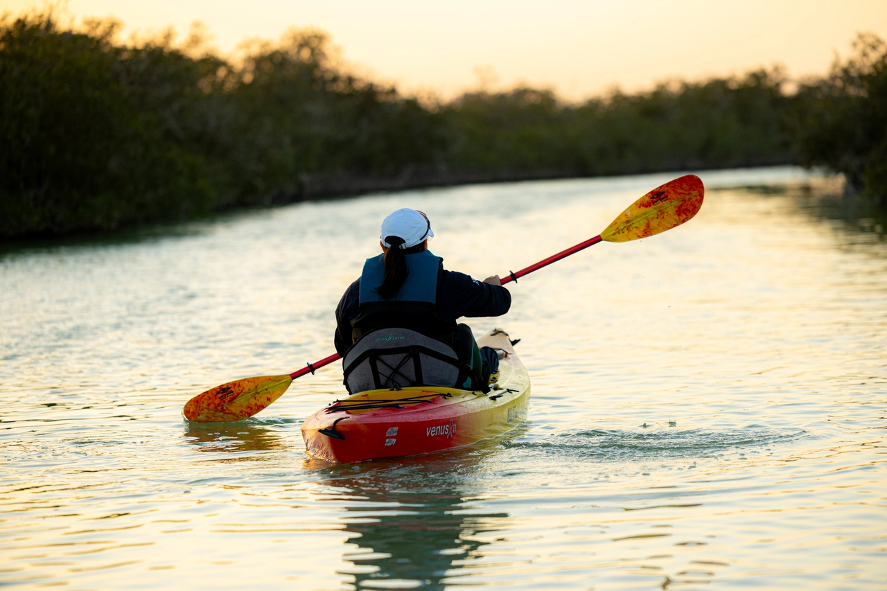 التجديف بالكاياك
