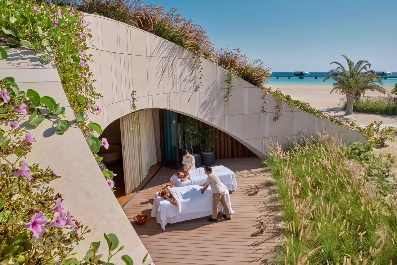 حمام اللؤلؤ والكافيار الأخضر المميز