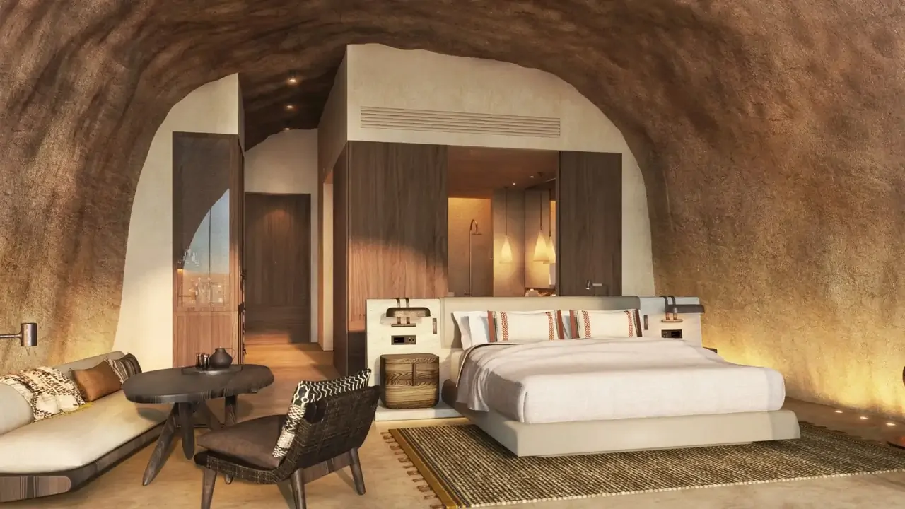 One-Bedroom Mountain Cave Suite