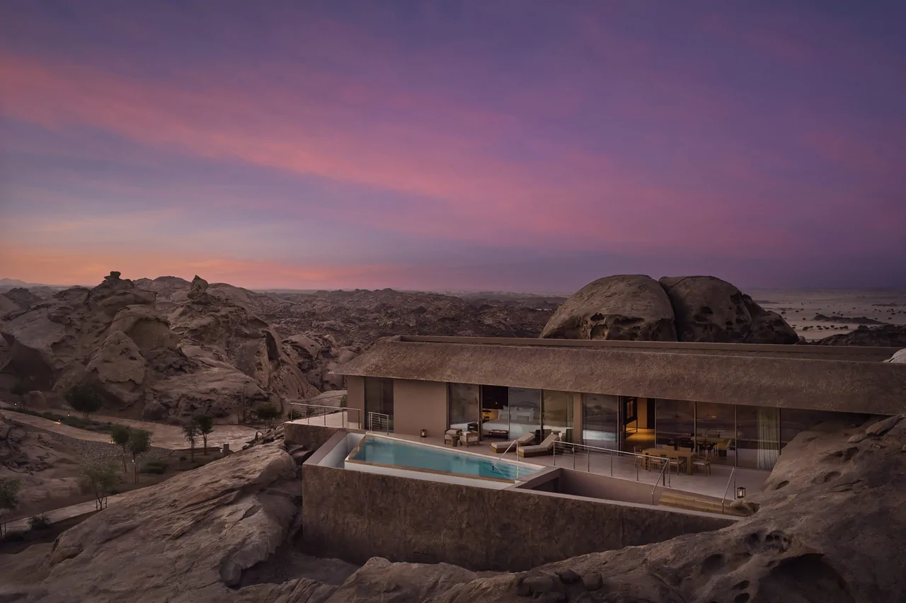 فيلا معلقة على المنحدر بغرفة نوم واحدة