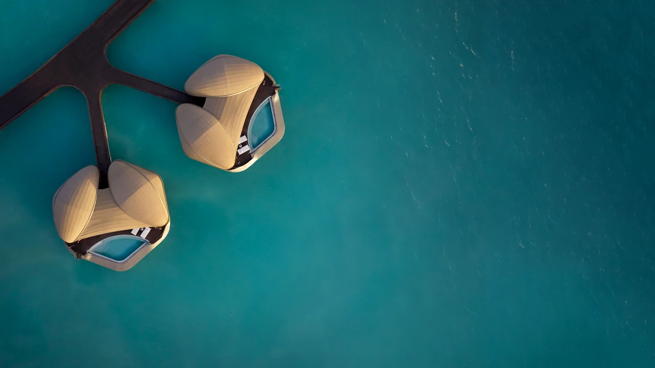 فيلا فوق الماء 