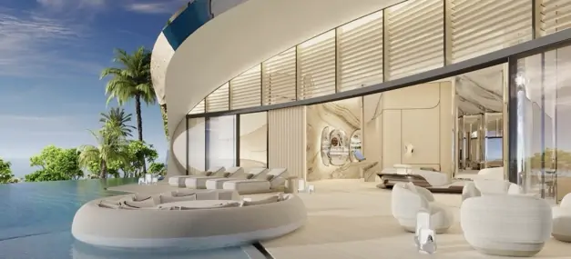 Four Bedroom Beach Royal Villa