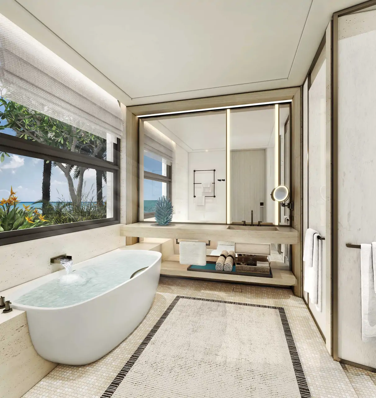 جناح بغرفتي نوم