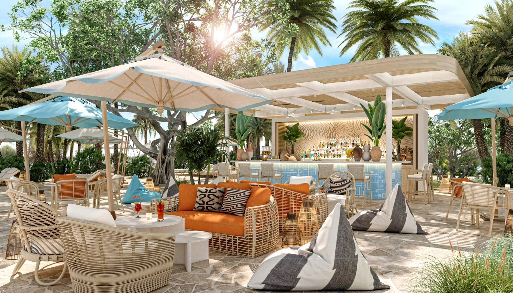 Pool bar