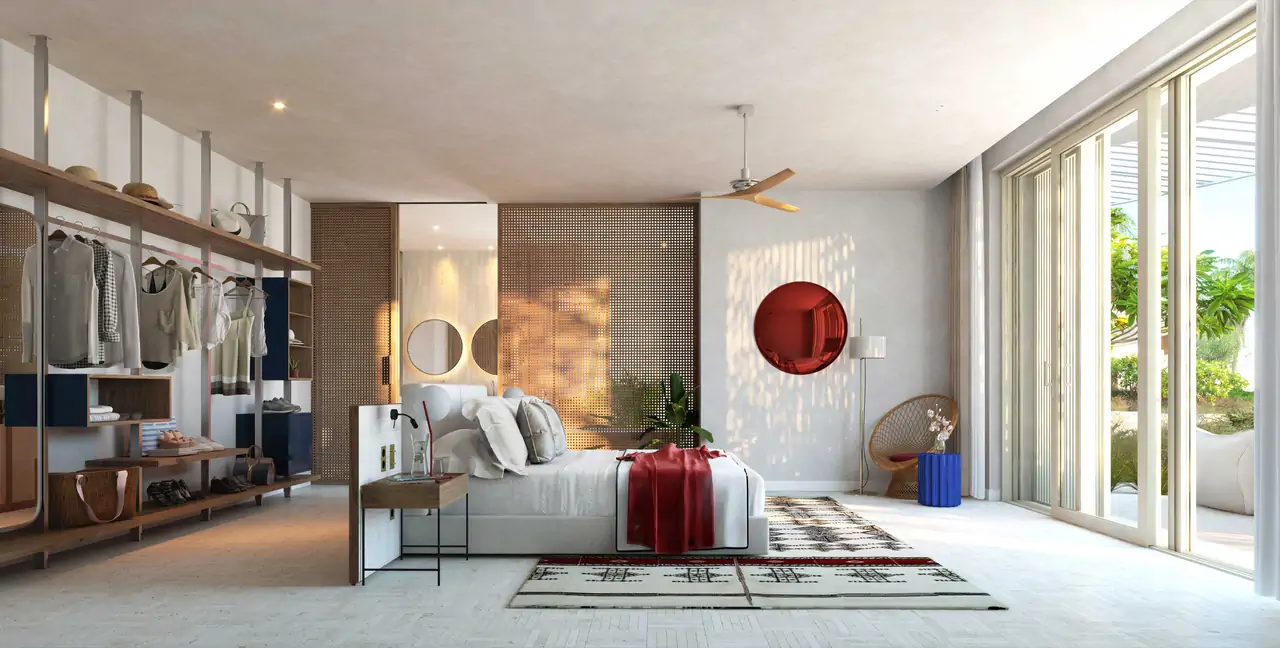 فيلا شاطئية فاخرة بثلاث غرف نوم مع مسبح