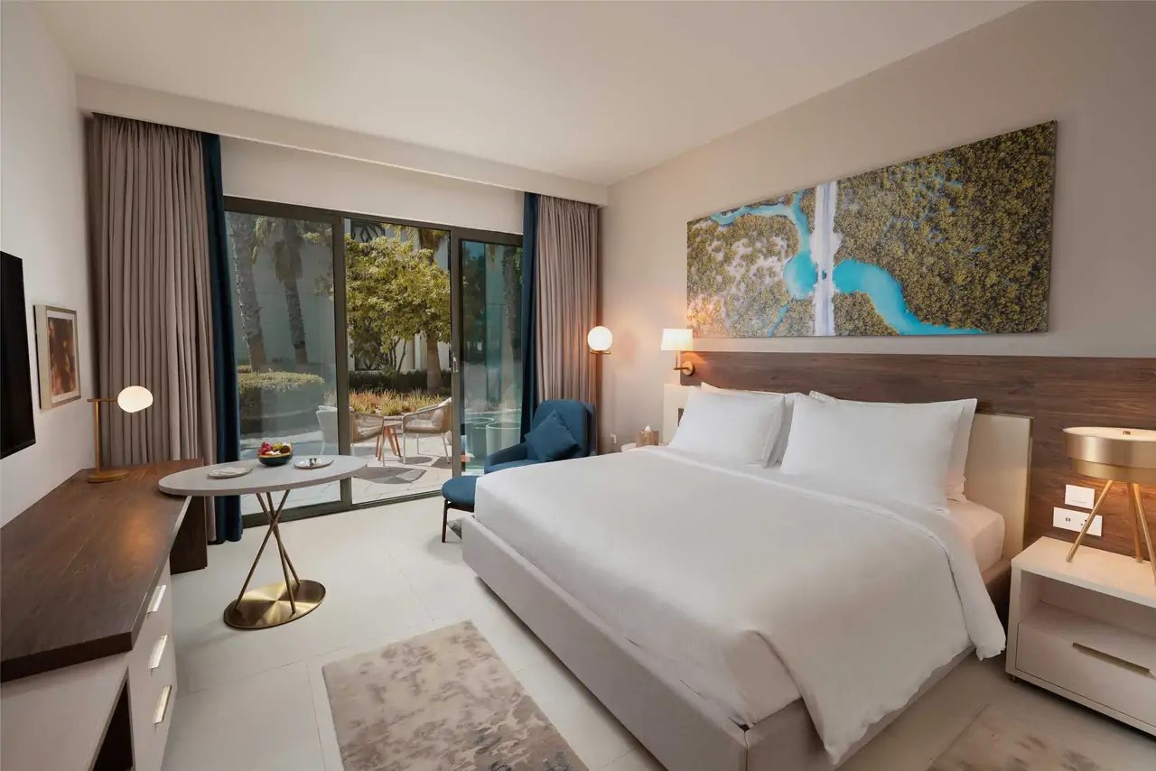 غرفة ديلوكس كينغ بإطلالة على الحديقة